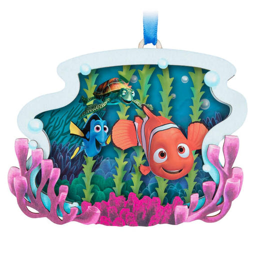 Hallmark : 2024 Keepsake Ornament Disney/Pixar Finding Nemo Totally Unforgettable Friends Papercraft (352) - Hallmark : 2024 Keepsake Ornament Disney/Pixar Finding Nemo Totally Unforgettable Friends Papercraft (352)