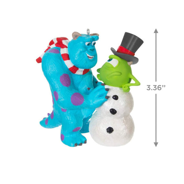 Hallmark : 2024 Keepsake Ornament Disney/Pixar Monsters, Inc. Sulley Builds a Snow-Mike (316) - Hallmark : 2024 Keepsake Ornament Disney/Pixar Monsters, Inc. Sulley Builds a Snow-Mike (316)