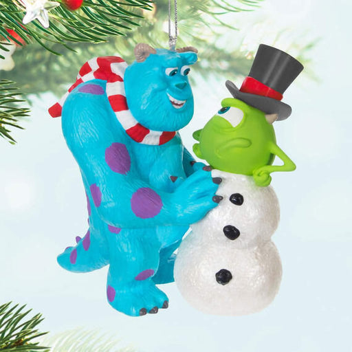 Hallmark : 2024 Keepsake Ornament Disney/Pixar Monsters, Inc. Sulley Builds a Snow-Mike (316) - Hallmark : 2024 Keepsake Ornament Disney/Pixar Monsters, Inc. Sulley Builds a Snow-Mike (316)