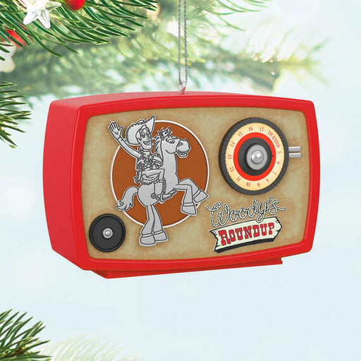 Hallmark : 2024 Keepsake Ornament Disney/Pixar Toy Story 2 Woody's Roundup Radio With Light and Sound (387) - Hallmark : 2024 Keepsake Ornament Disney/Pixar Toy Story 2 Woody's Roundup Radio With Light and Sound (387)