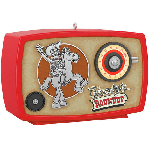 Hallmark : 2024 Keepsake Ornament Disney/Pixar Toy Story 2 Woody's Roundup Radio With Light and Sound (387) - Hallmark : 2024 Keepsake Ornament Disney/Pixar Toy Story 2 Woody's Roundup Radio With Light and Sound (387)