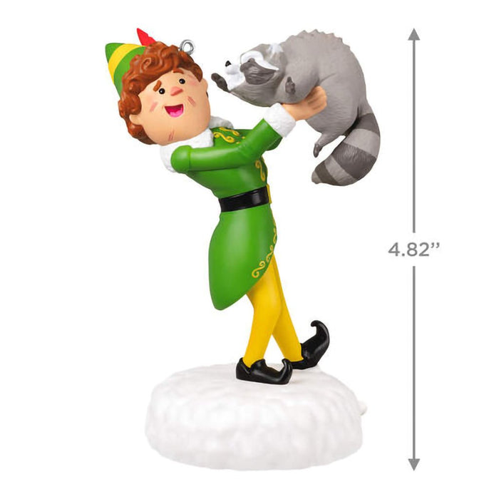 Hallmark : 2024 Keepsake Ornament Elf Does Someone Need a Hug? With Sound (95) - Hallmark : 2024 Keepsake Ornament Elf Does Someone Need a Hug? With Sound (95)