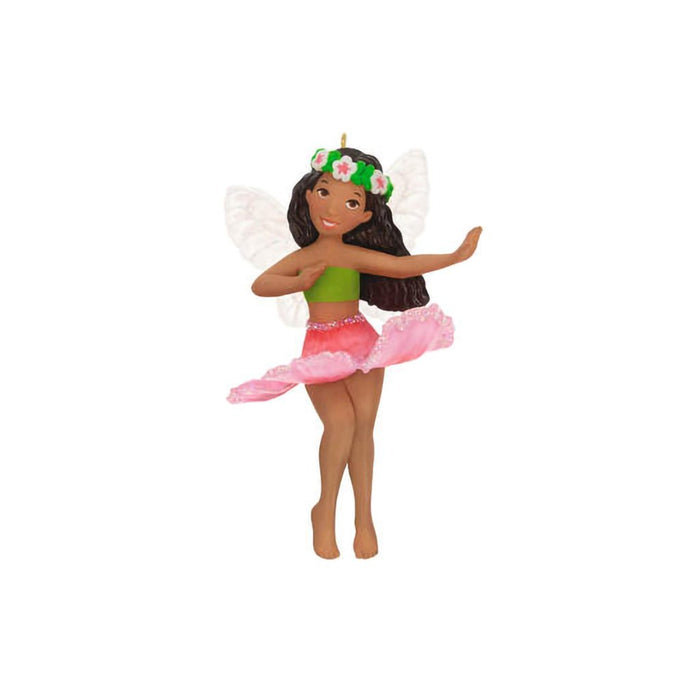 Hallmark : 2024 Keepsake Ornament Fairy Messengers Hibiscus Fairy (144) - Hallmark : 2024 Keepsake Ornament Fairy Messengers Hibiscus Fairy (144)