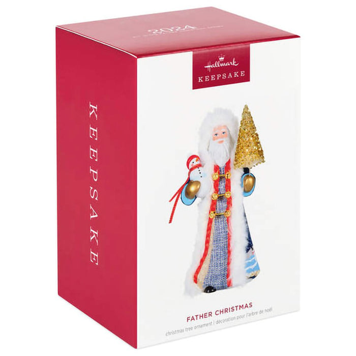 Hallmark : 2024 Keepsake Ornament Father Christmas (106) - Hallmark : 2024 Keepsake Ornament Father Christmas (106)