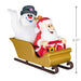 Hallmark : 2024 Keepsake Ornament Frosty the Snowman™ Frosty and Santa (114) - Hallmark : 2024 Keepsake Ornament Frosty the Snowman™ Frosty and Santa (114)