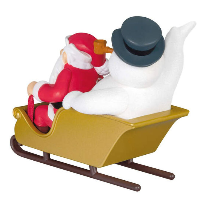 Hallmark : 2024 Keepsake Ornament Frosty the Snowman™ Frosty and Santa (114) - Hallmark : 2024 Keepsake Ornament Frosty the Snowman™ Frosty and Santa (114)