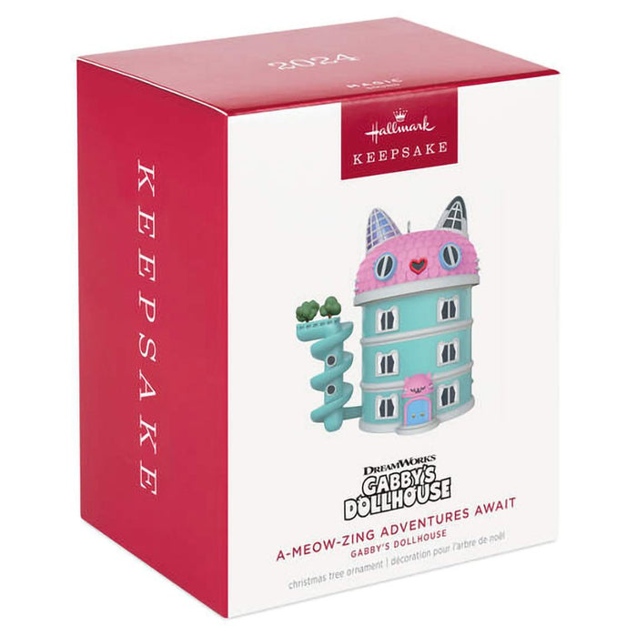 Hallmark : 2024 Keepsake Ornament Gabby's Dollhouse A-Meow-Zing Adventures Await Musical (79) - Hallmark : 2024 Keepsake Ornament Gabby's Dollhouse A-Meow-Zing Adventures Await Musical (79)