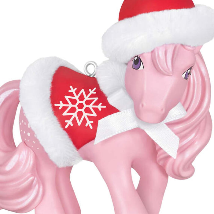 Hallmark : 2024 Keepsake Ornament Hasbro® My Little Pony Winter Chic Cotton Candy™ (382) - Hallmark : 2024 Keepsake Ornament Hasbro® My Little Pony Winter Chic Cotton Candy™ (382)