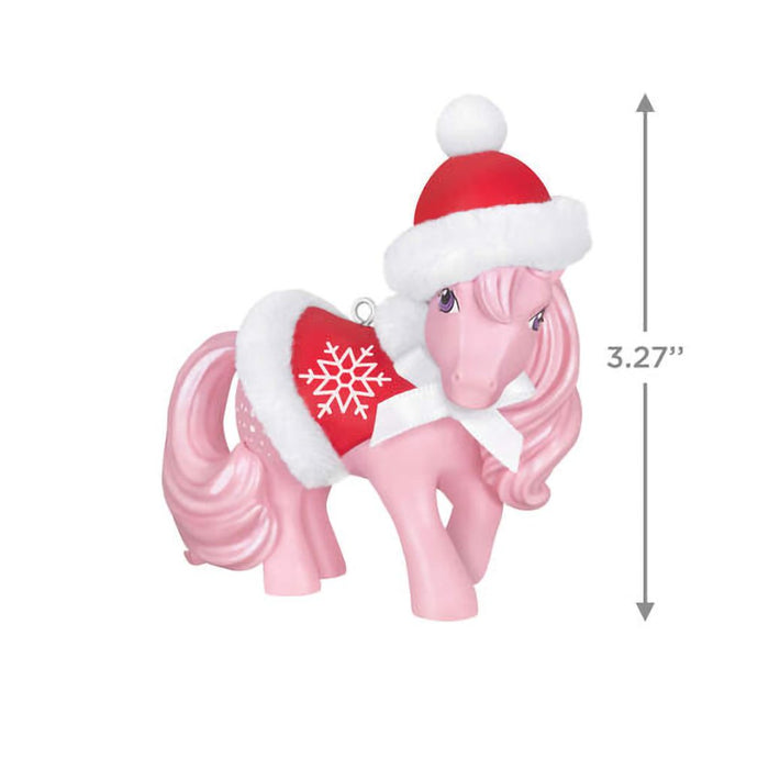 Hallmark : 2024 Keepsake Ornament Hasbro® My Little Pony Winter Chic Cotton Candy™ (382) - Hallmark : 2024 Keepsake Ornament Hasbro® My Little Pony Winter Chic Cotton Candy™ (382)