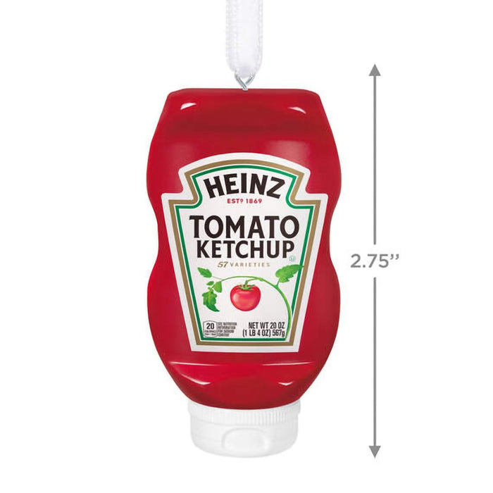 Hallmark : 2024 Keepsake Ornament Heinz™ Tomato Ketchup (140) - Hallmark : 2024 Keepsake Ornament Heinz™ Tomato Ketchup (140)