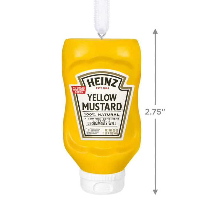 Hallmark : 2024 Keepsake Ornament Heinz™ Yellow Mustard (141) - Hallmark : 2024 Keepsake Ornament Heinz™ Yellow Mustard (141)