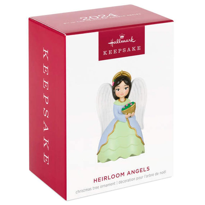 Hallmark : 2024 Keepsake Ornament Heirloom Angels (142) - Hallmark : 2024 Keepsake Ornament Heirloom Angels (142)