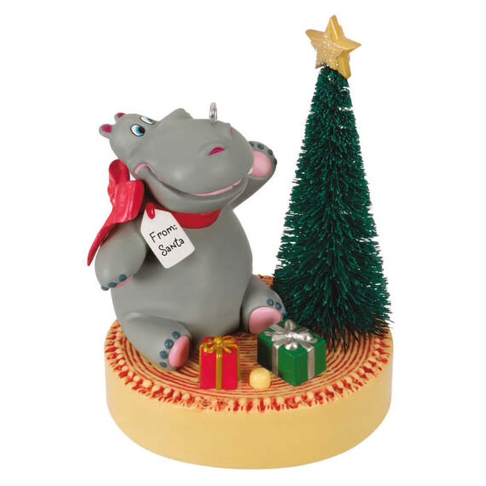 Hallmark : 2024 Keepsake Ornament I Want a Hippopotamus for Christmas Musical Ornament (158) - Hallmark : 2024 Keepsake Ornament I Want a Hippopotamus for Christmas Musical Ornament (158)