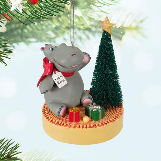 Hallmark : 2024 Keepsake Ornament I Want a Hippopotamus for Christmas Musical Ornament (158) - Hallmark : 2024 Keepsake Ornament I Want a Hippopotamus for Christmas Musical Ornament (158)