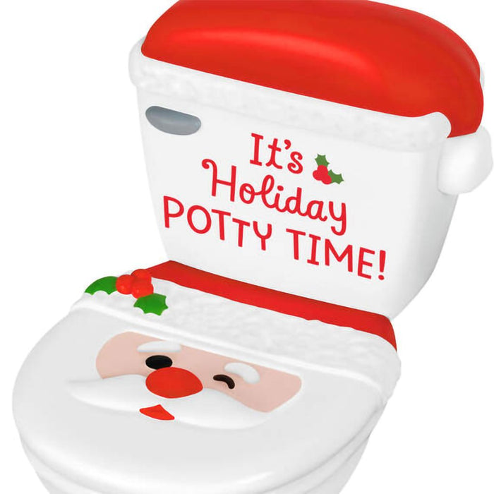 Hallmark : 2024 Keepsake Ornament It's Holiday Potty Time (160) - Hallmark : 2024 Keepsake Ornament It's Holiday Potty Time (160)