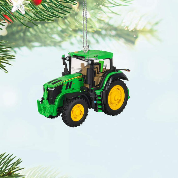 Hallmark : 2024 Keepsake Ornament John Deere 7R 350 Tractor Metal (166) - Hallmark : 2024 Keepsake Ornament John Deere 7R 350 Tractor Metal (166)