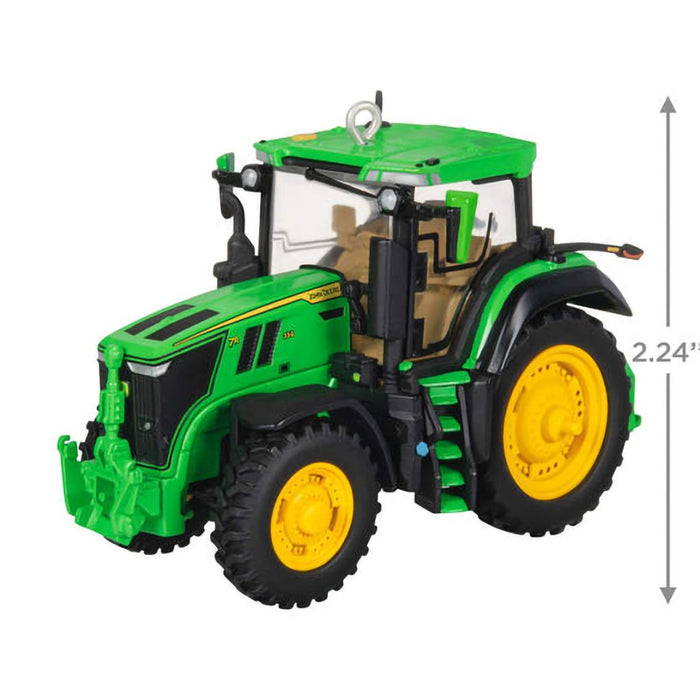 Hallmark : 2024 Keepsake Ornament John Deere 7R 350 Tractor Metal (166) - Hallmark : 2024 Keepsake Ornament John Deere 7R 350 Tractor Metal (166)