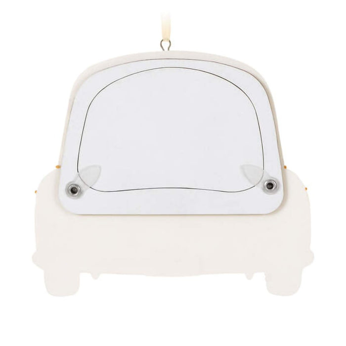 Hallmark : 2024 Keepsake Ornament Just Married Porcelain Photo Frame (170) - Hallmark : 2024 Keepsake Ornament Just Married Porcelain Photo Frame (170)