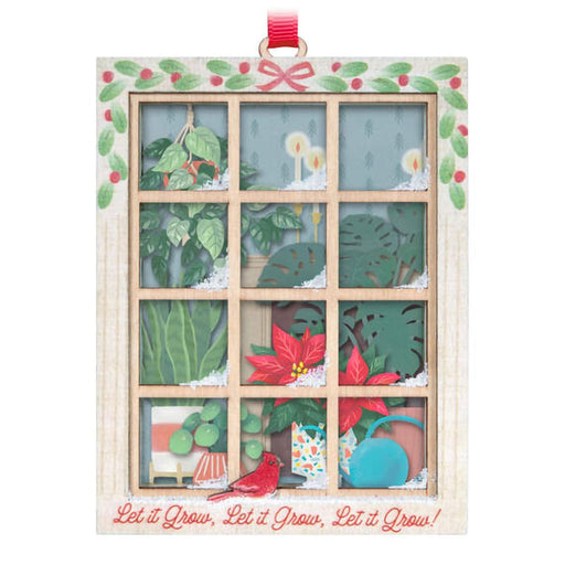 Hallmark : 2024 Keepsake Ornament Let It Grow! Papercraft (177) - Hallmark : 2024 Keepsake Ornament Let It Grow! Papercraft (177)