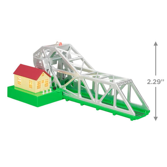 Hallmark : 2024 Keepsake Ornament Lionel® 313 Bascule Bridge With Light (179) - Hallmark : 2024 Keepsake Ornament Lionel® 313 Bascule Bridge With Light (179)