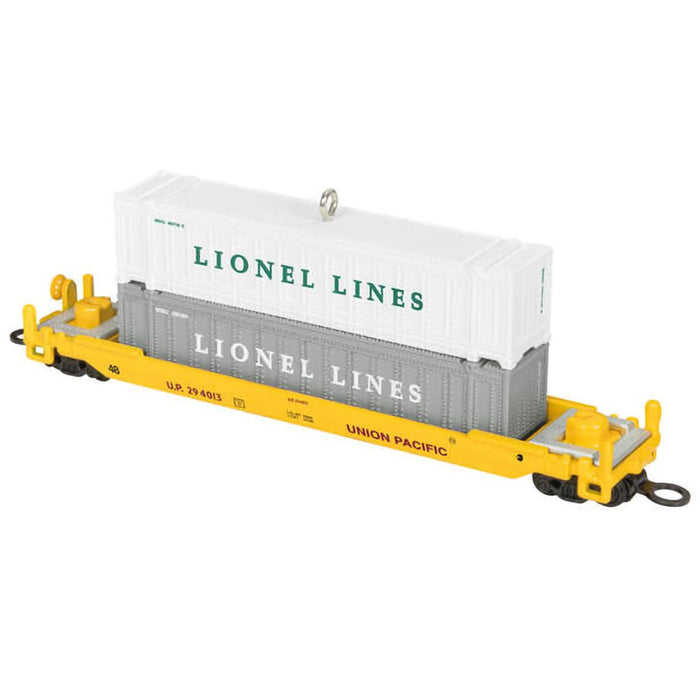 Hallmark : 2024 Keepsake Ornament Lionel® Union Pacific Husky Stack Metal (180) - Hallmark : 2024 Keepsake Ornament Lionel® Union Pacific Husky Stack Metal (180)