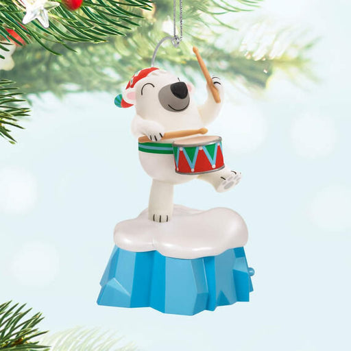 Hallmark : 2024 Keepsake Ornament Little Drummer Bear Musical (183) - Hallmark : 2024 Keepsake Ornament Little Drummer Bear Musical (183)