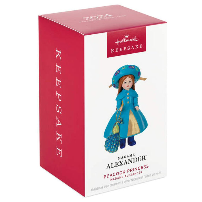 Hallmark : 2024 Keepsake Ornament Madame Alexander® Peacock Princess (244) - Hallmark : 2024 Keepsake Ornament Madame Alexander® Peacock Princess (244)