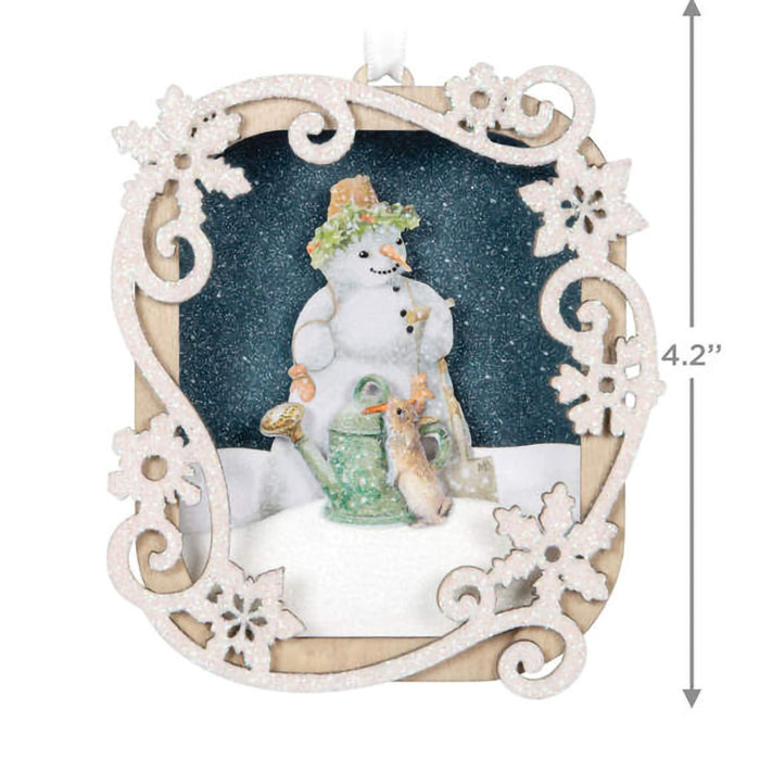 Hallmark : 2024 Keepsake Ornament Marjolein Bastin Winter Wonder Papercraft (383) - Hallmark : 2024 Keepsake Ornament Marjolein Bastin Winter Wonder Papercraft (383)