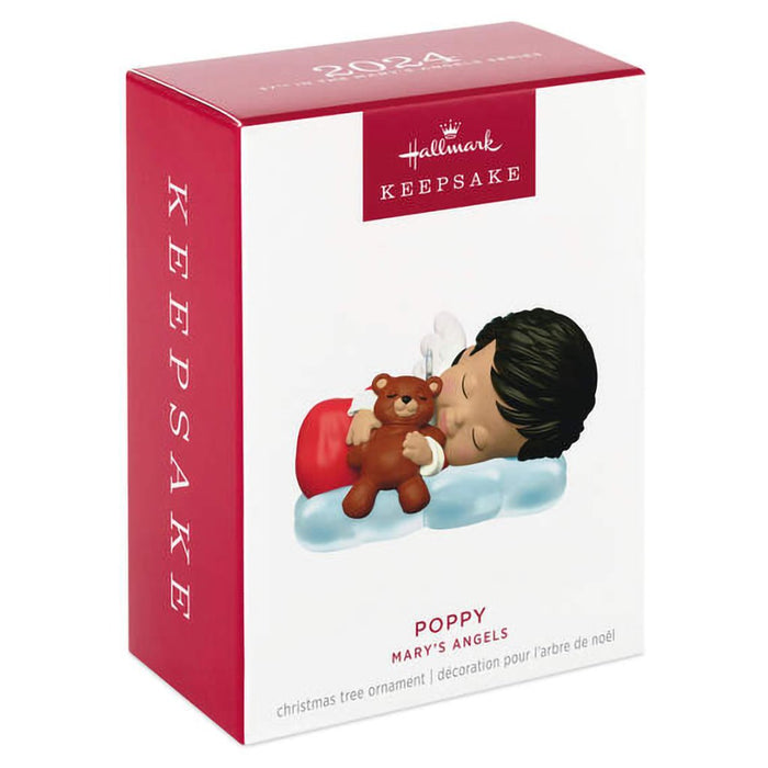 Hallmark : 2024 Keepsake Ornament Mary's Angels Poppy (252) - Hallmark : 2024 Keepsake Ornament Mary's Angels Poppy (252)