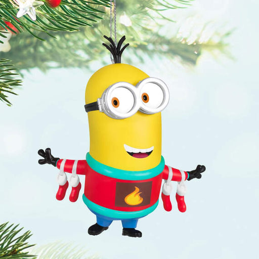 Hallmark : 2024 Keepsake Ornament Minions Kevin Decks the Halls Ornament With Sound (172) - Hallmark : 2024 Keepsake Ornament Minions Kevin Decks the Halls Ornament With Sound (172)