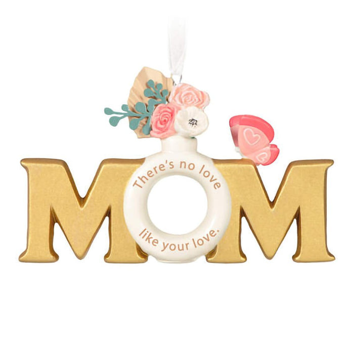 Hallmark : 2024 Keepsake Ornament Mom's Love Porcelain Ornament (205) - Hallmark : 2024 Keepsake Ornament Mom's Love Porcelain Ornament (205)