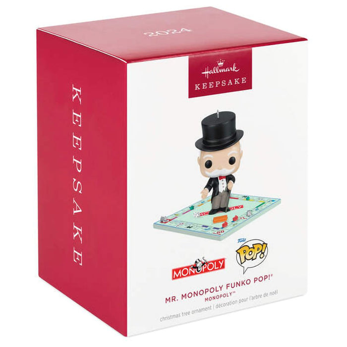 Hallmark : 2024 Keepsake Ornament Monopoly™ Mr. Monopoly Funko POP!® (209) - Hallmark : 2024 Keepsake Ornament Monopoly™ Mr. Monopoly Funko POP!® (209)