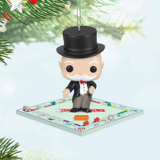 Hallmark : 2024 Keepsake Ornament Monopoly™ Mr. Monopoly Funko POP!® (209) - Hallmark : 2024 Keepsake Ornament Monopoly™ Mr. Monopoly Funko POP!® (209)