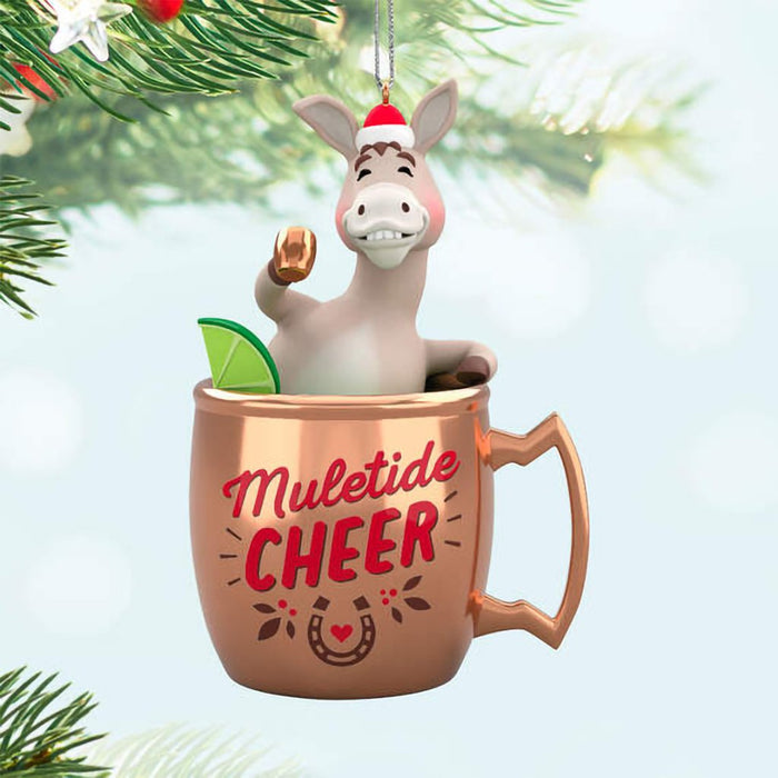 Hallmark : 2024 Keepsake Ornament Muletide Cheer (210) - Hallmark : 2024 Keepsake Ornament Muletide Cheer (210)