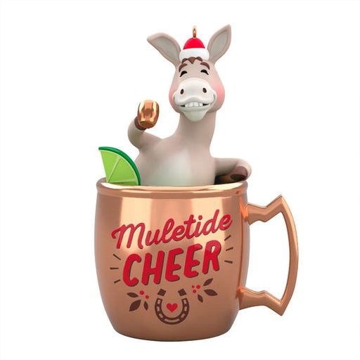 Hallmark : 2024 Keepsake Ornament Muletide Cheer (210) - Hallmark : 2024 Keepsake Ornament Muletide Cheer (210)