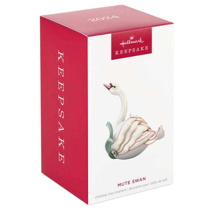 Hallmark : 2024 Keepsake Ornament Mute Swan (211) - Hallmark : 2024 Keepsake Ornament Mute Swan (211)