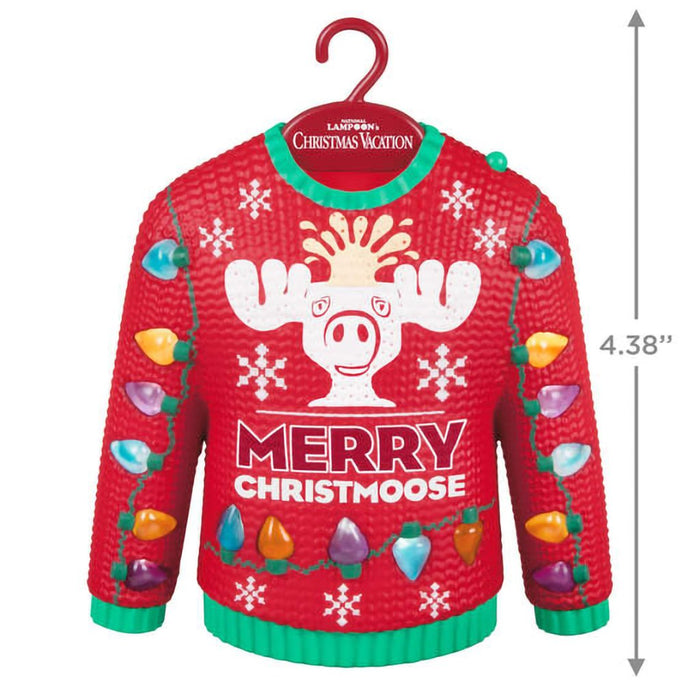 Hallmark : 2024 Keepsake Ornament National Lampoon’s Christmas Vacation™ Ugly Sweater Musical With Light (360) - Hallmark : 2024 Keepsake Ornament National Lampoon’s Christmas Vacation™ Ugly Sweater Musical With Light (360)