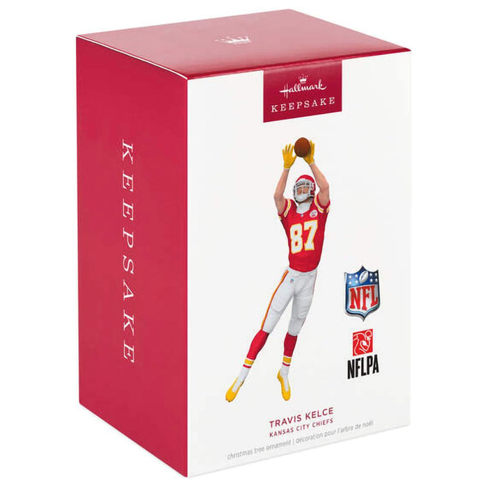 Hallmark : 2024 Keepsake Ornament NFL Kansas City Chiefs Travis Kelce (354) - Hallmark : 2024 Keepsake Ornament NFL Kansas City Chiefs Travis Kelce (354)