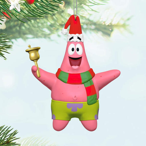 Hallmark : 2024 Keepsake Ornament Nickelodeon SpongeBob SquarePants Patrick Rings in the Season (240) - Hallmark : 2024 Keepsake Ornament Nickelodeon SpongeBob SquarePants Patrick Rings in the Season (240)