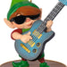 Hallmark : 2024 Keepsake Ornament North Pole Tree Trimmers Band Collection Gil On Guitar Musical With Light (117) - Hallmark : 2024 Keepsake Ornament North Pole Tree Trimmers Band Collection Gil On Guitar Musical With Light (117)