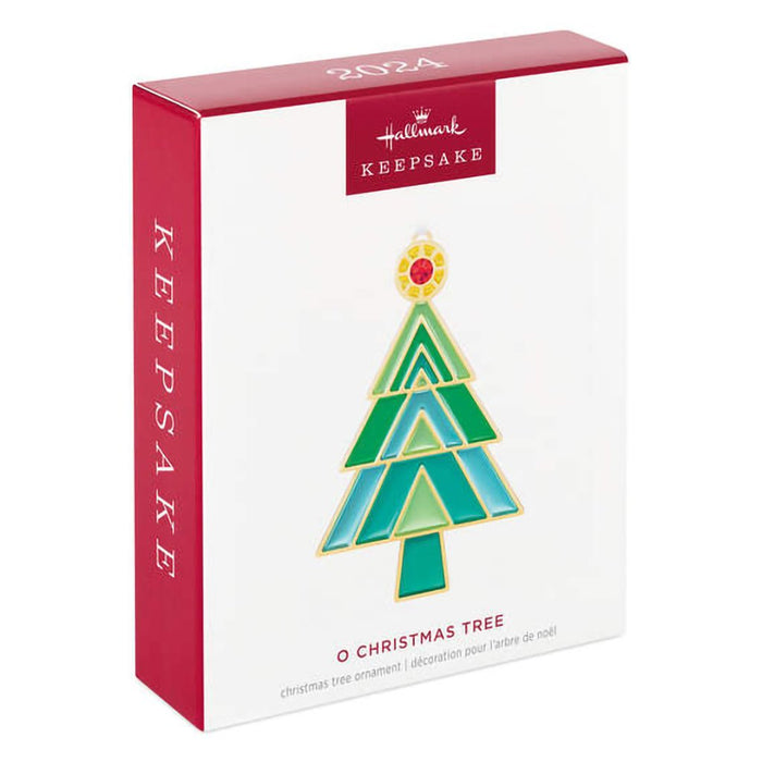 Hallmark : 2024 Keepsake Ornament O Christmas Tree (227) - Hallmark : 2024 Keepsake Ornament O Christmas Tree (227)