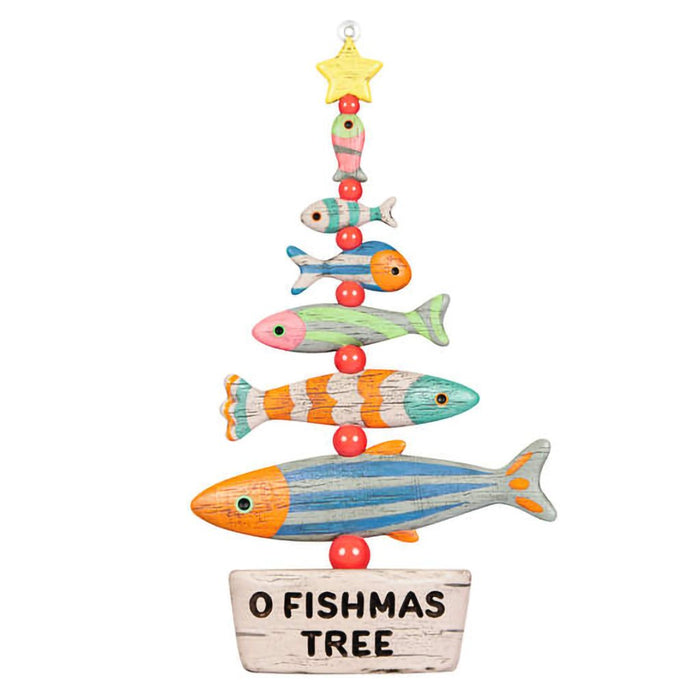 Hallmark : 2024 Keepsake Ornament O Fishmas Tree (228) - Hallmark : 2024 Keepsake Ornament O Fishmas Tree (228)