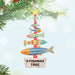 Hallmark : 2024 Keepsake Ornament O Fishmas Tree (228) - Hallmark : 2024 Keepsake Ornament O Fishmas Tree (228)