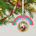 Hallmark : 2024 Keepsake Ornament Only a Rainbow Away Metal Photo Frame (231) - Hallmark : 2024 Keepsake Ornament Only a Rainbow Away Metal Photo Frame (231)