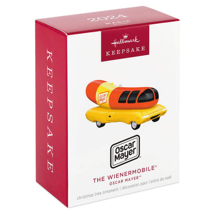 Hallmark : 2024 Keepsake Ornament Oscar Mayer™ The Wienermobile® Musical (346) - Hallmark : 2024 Keepsake Ornament Oscar Mayer™ The Wienermobile® Musical (346)