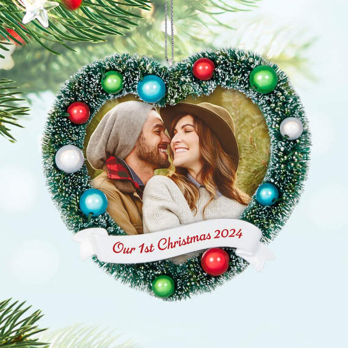 Hallmark : 2024 Keepsake Ornament Our 1st Christmas 2024 Photo Frame Ornament (234) - Hallmark : 2024 Keepsake Ornament Our 1st Christmas 2024 Photo Frame Ornament (234)