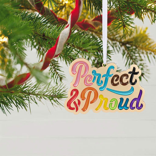 Hallmark : 2024 Keepsake Ornament Perfect & Proud Metal Ornament (245) - Hallmark : 2024 Keepsake Ornament Perfect & Proud Metal Ornament (245)