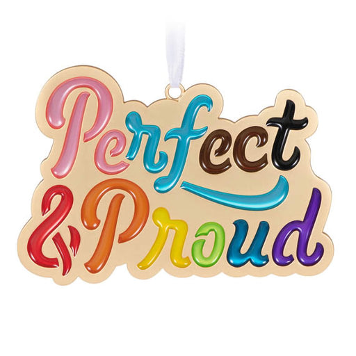 Hallmark : 2024 Keepsake Ornament Perfect & Proud Metal Ornament (245) - Hallmark : 2024 Keepsake Ornament Perfect & Proud Metal Ornament (245)