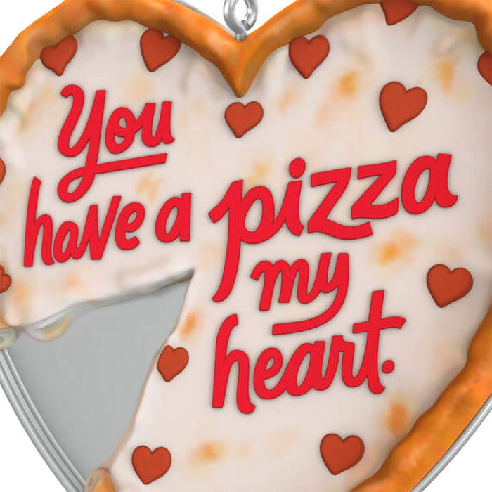 Hallmark : 2024 Keepsake Ornament Pizza My Heart Ornament (248) - Hallmark : 2024 Keepsake Ornament Pizza My Heart Ornament (248)