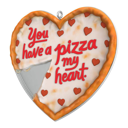 Hallmark : 2024 Keepsake Ornament Pizza My Heart Ornament (248) - Hallmark : 2024 Keepsake Ornament Pizza My Heart Ornament (248)
